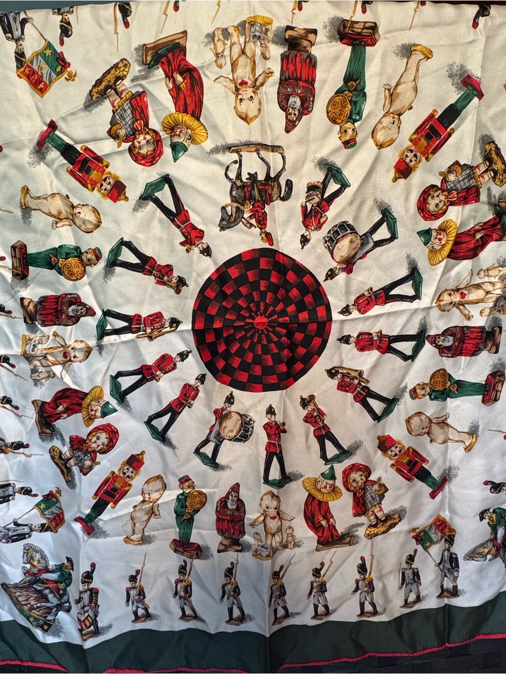 Smithsonian Institution Keepers, Toy Soldier & Dolls 100% Silk